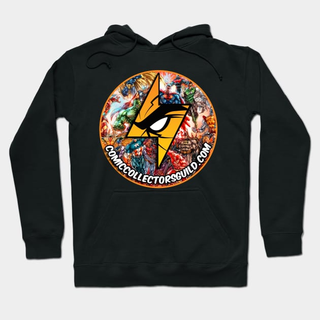 CCG logo 2 Hoodie by Comic Collectors Guild 